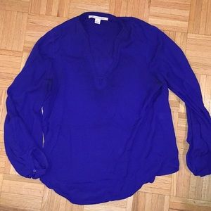 Diane Von Furstenberg Silk Blouse Size 12